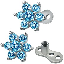 Suntek 2x Dermal Çapa Üst Ve Taban Paslanmaz Çelik Mavi Mavi