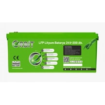Orbit 24 V 200 Ah Lifepo4 Akü-abs Kasalı