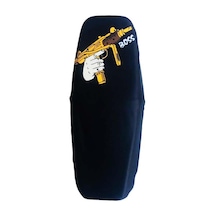 Sevenkardeşler Universal 3D Koltuk Sele Kılıfı Boss Uzi