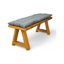 Neiwel Garden Nua Doğal Ahşap Bahçe Bank-40-60 Açık Ceviz