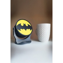Batman Logolu Gece Lambası Çok Renkli