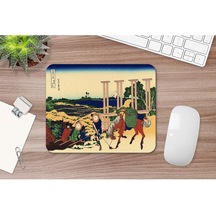 Hokusai Senju In The Musachi Provimce 17 X 21 Cm Mouse Pad Mousepad