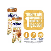 Alpro Yulaf Badem Sütü 2x1 L Vegan Laktozsuz Bitkisel Bazlı