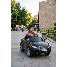 Massimo Gt 4x2 12v Uzaktan Kumandalı Led Farlı 2x Arka Süspansiyonlu Kemerli Çocuk Akülü Araba Siyah