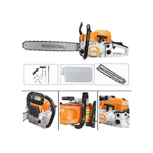 Bulldozer Raw 390 Benzinli Testere Ağaç Odun Dal Kesme