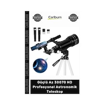 Teleskop 70mm Odak 150x Yakınlaştırma Gözlem Güçlü Az 30070 Hd Profesyonel Astronomik Teleskop