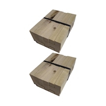 Fırınlanmış Tutuşturma Tahtası 18'li X 2 Paket