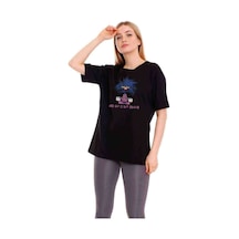 Kadın Oversize One Cup Baskılı Tshirt (534816464)