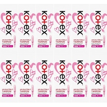 Kotex Aplikatörlü Tampon Süper 96 Lı Set 12pk 8