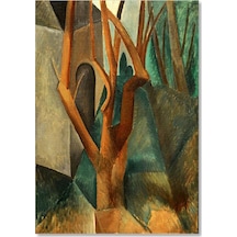 Cakasepetim La Rue-des-bois, 1908 By Pablo Picasso Ahşap Mdf Tablo