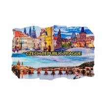 Çek Cumhuriyeti Temalı Fresco Magnet