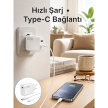 67 Watt Hızlı Şarj Aleti Poco F2 F3 F4 Uyumlu Yeni Nesil Belirtilmemiş