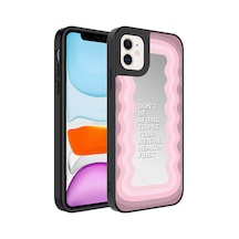 Apple Uyumlu iPhone 11 Uyumlu Aynalı Desenli Kamera Korumalı Parlak Zore Mirror Kılıf-ayna Ayna -