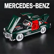 Scowetto Mercedes-benz 300 Sl Yeşil 1954 Model Klasik Araba 1/24 Ölçek Mercedes 300sl Yeşil