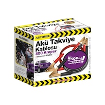 Automix 44413 Akü Takviye Kablosu 800 Amper