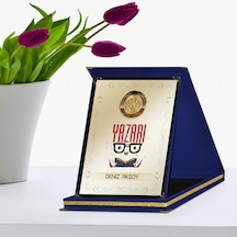 Kişiye Özel Yılın En İyi Yazarı Lacivert Plaket Ödülü - 1