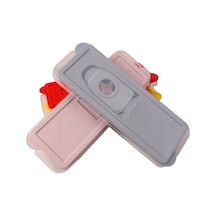 12&apos Li Yuvarlak Silikon Tabanlı Kapaklı Bas Çıkar Buz Kalıbı 26x9 Cm, 12&apos Li Silikon Tabanlı Buz Kalıbı, Kapaklı Bas Çıkar Buzluk