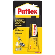 Pattex Contact Metal Plastik Cam Yapıştırıcı Şeffaf 50 Gram 12 Adet