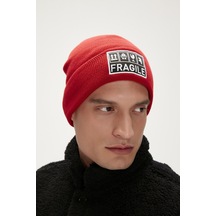 Bad Bear Fragile Crimson Red Kırmızı Bere - Kırmızı