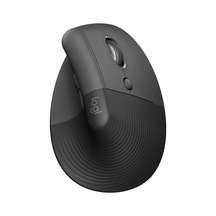 Lift Kablosuz Ergonomik Dikey Mouse, 57 Dikey Açı, 4000 Dpı, Sessiz, Küçük Ve Orta Eller İçin, Bluetooth, Logi Bolt Usb Alıcı, 24 Ay Pil Ömrü, Siyah