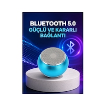 Mini Bluetooth Speaker Uzun Pil Ömrü, Şık Ve Hafif Tasarım Yeni Nesil Çok Renkli