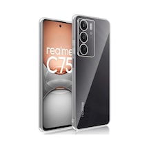 Realme C75 Kılıf Lüx Şeffaf Silikon Bz8683140857318