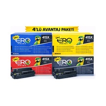 Hp Color Laserjet Pro Mfp M479fdw Uyumlu  Toner - Yüksek Kapasiteli 4 Renk Çipli Uyumlu  Toner