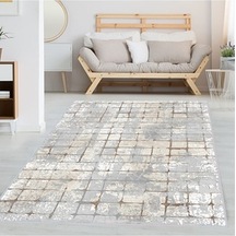 Rovigo Home Dijital Baskı Kaymaz Taban Salon Halısı Rvg1329 Çok Renkli