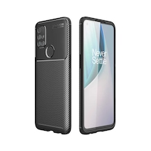 One Plus Nord N10 Karbon Görünüm Negro Silikon Kilif 545542572