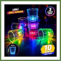 Bezos 10& 39 Lu Led Işıklı Parti Bardağı Seti Hb006 Diğer