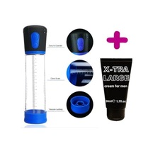 Hızlı Express Tam Otomatik Emiş Gücü Yüksek Penis Vakum Pompası + 50 Ml Krem