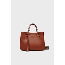 Emporio Armani Bayan Çanta Ew000361 Af12103 M6030 Taba Taba