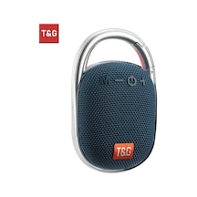 Tg321 Açık Taşınabilir Su Geçirmez Kablosuz Bluetooth Kumaş Hoparlör Hıfı Müzik Mavi