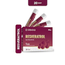 Resveratrol Shot 200 Mg 20 Shot Ahududu Aromalı Takviye Edici Gıda