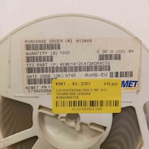 C1812c472kdrac7800 4.7nf 1812 Taıwan Smd Seramik Kondansatör 13 Adet