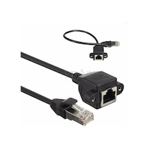 Rj45 Cat6 Cat 5 Vidalı Priz Tipi Panel Korumalı Ethernet Lan Netw