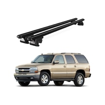 Venüs Chevrolet Tahoe 2000-2006 Uyumlu Siyah Ara Atkı Port Bagaj Tavan Barı