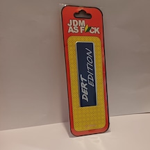 Arma Dert Edition Aluminyum Mavi Sticker 10x3 Cm