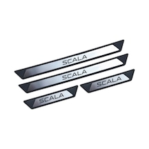 Skoda Scala Kapı Eşik Koruması 4 Parça Kgagesık00116