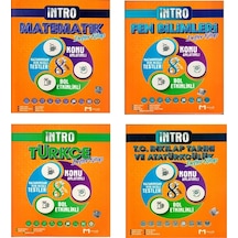 Mozaik 8.Sınıf Matematik Fen Türkçe Inkılap Intro Defter Set