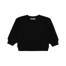 Civil Girls Düz 2-5 Yaş Sweatshirt Siyah Civil Girls Düz 2-5 Yaş Sweatshirt Siyah
