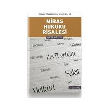 Miras Hukuku Risalesi -Sorulu Cevaplı Fıkıh Kitaplığı -17  - Hasip Asutay  - Hacegan Yayıncılık