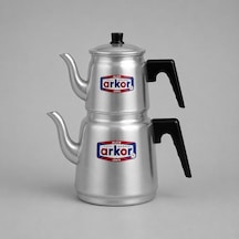 Arkor Alüminyum Eleksol Çaydanlık No2 Gri