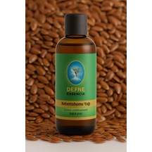 Keten Tohumu Yağı Soğuk Pres Geleneksel Gıda Amaçlı 1000ml
