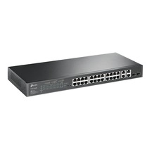 TP-Link TL-SL2428P 28 Port 10/100 Mbps 4 Port Gigabit Smart PoE+ Switch