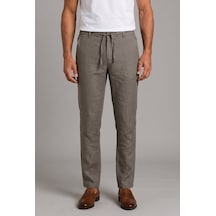 Bisse Haki Keten Bağcıklı Lastikli Spor Pantolon Pns25y25106 D49