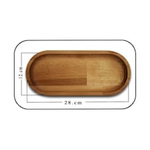 1.kalite Doğal Ahşap Amber Yağdanlık Sıvı Sabunluk Stand & Çok Amaçlı Sunum Tabağı Kahverengi Kahverengi