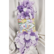 Puffy Color Ebruli El Örgü İpi 100gr. 9mt. 5'li Paket - Renk: 5923