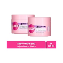 Elidor Yoğun Onarıcı Maske Ultra Işıltı Yoğun Parlaklık 220 Ml X2