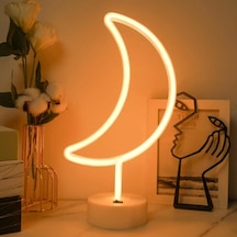 Ay Neon Led Lamba 10 Parça Siyah